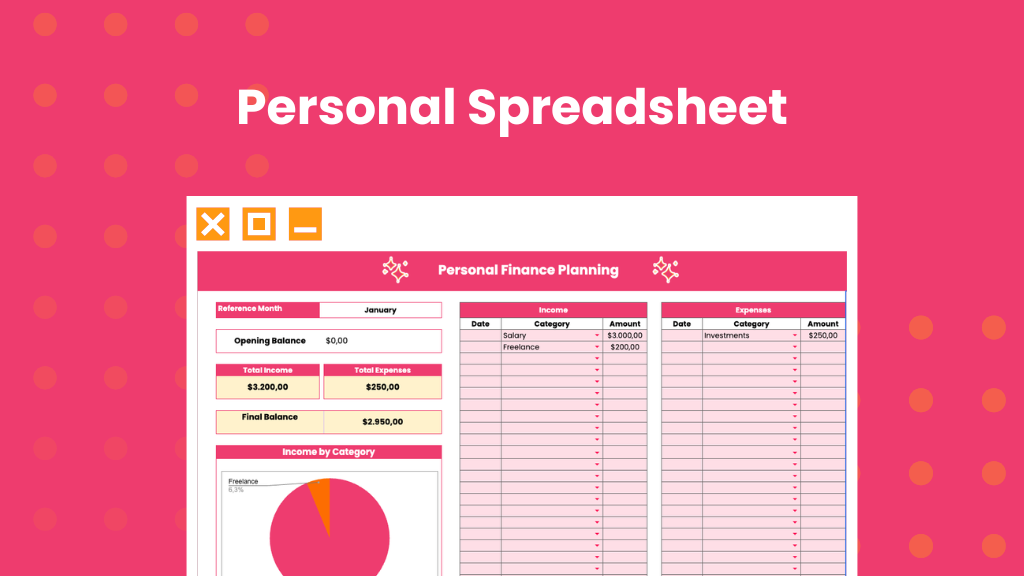 Budget Spreadsheet Template: The Only Personal Finance Tracker You Need